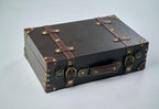 wald imports - Paperboard Suitcase -Decorative Storage Boxes - Suitcase for Decoration, Storage, and More (Brown) - Image 5