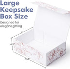 Sorarto Luxury Keepsake Gift Box 3-Pack 13.5" x 9" x 4.3" - Image 2
