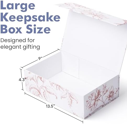 Sorarto Luxury Keepsake Gift Box 3-Pack 13.5" x 9" x 4.3" - Image 2