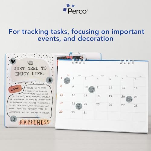 Perco Grey Perforated Round Circle Dot Sticker 1-Inch Labels — 10 Rolls, 10,000 Stickers—Subtle Labels for Secondary Categories & Low Priority Items, Strong Adhesive - Made in USA - Image 3