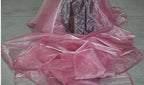 100 Yard Organza Fabric 44" Wide for Wedding Event Décor - Dusty Pink - Image 3