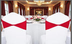 MDS Pack of 150 Spandex Chair Sashes Without Slider Buckles – Red - Image 6