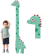 Kid Height Wall Chart,Dinosaur Custom Name Kids Height Measurement Wall,Height Chart Kids Boys Girls,Wooden Wall Decor Nursery Room Kids Growth Chart Ruler by Chgcuofce