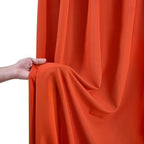 Rust Backdrop Curtains 10ftx8ft Thanksgiving Polyester Photo Drapes - Image 6