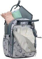 Disney Diaper Bag Backpack with Changing Pad Stich – 16” Nylon Baby Bag for Parents, Insulated Bottle Holders, Multiple Storage Pockets - Image 6