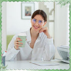 120 Pack Sage Green Coffee Cups with Lid Sleeves, Insulated To Go Paper Cup - Image 5