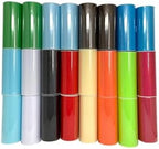 Value Pack 24 Rolls Total 600 Yards (1800 Feet), 6 Inches Wide X 25 Yards Each Roll, Shimmer Tulle Fabric Ribbon/Rolls/Spool Assorted Colors for Craft Supplies, DIY Tutu, Wedding Party (Pack B) by Unknown