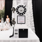 Vintage Audio Guest Book Wedding Phone, Audio Guestbook, White - Image 2