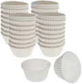 CybrTrayd No.6 Glassine Paper Approximately 14,000 Pieces – 1-1/4” Base, 7/8” Wall Candy Cups, White by CybrTrayd