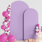 Wokceer Arch Backdrop Cover 7.2FT, 6FT Lavender Arch Covers Stretchy by Wokceer