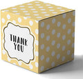 Paper Box - Mini Favor Box For Baby Shower 4x4x4 Inches Paper Gift Boxes, Candy Paper Box For Party Favors, Baby Shower Bird,Boy/Girl Theme- Pack Of 20 by Inkdotpot