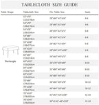 70x90inches Hot Pink and Black Tablecloth Rectangular Patchwork Table Cloth Waterproof and Stain Resistant Fabric Table Cover for Dinner Graduation Wedding Birthday Party Decorations - Image 7