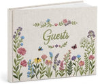 Wedding Guest Book,10.2x8.2in Linen Guest Book by Unknown