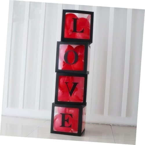 Balloon Box 4Pcs Aluminum Foil with Protection for Festival - Image 5