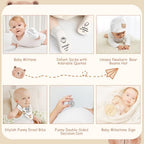 New Mom Gifts for Women, Luxury Pregnancy Gift for New Parents Gender Reveal Gifts Baby Gift Sets w/Mom and Dad Tumbler Newborn Essentials for First Time Moms, Expecting Parents to Be, Baby Shower… - Image 7