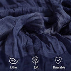 16 Pack 23 x 120 Inch Navy Blue Table Runner 10Ft Cheesecloth - Image 5