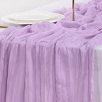 Cheesecloth Table Runner Fall Boho Wedding Birthday Party Home Decor - Image 6
