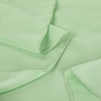 Chiffon Table Skirt for Wedding Decorations - 9ft Sage Green Tablecloth for Baby Shower Valentines Party Summer Home Decorations 2 Layer - Image 3