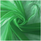 25 Yard Organza Fabric 44" Wide for Wedding Event Décor - Green - Image 5