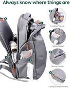 Babelio Grid Wizard Diaper Bag Backpack - Image 3
