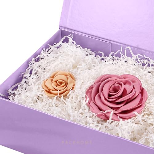 PACKHOME 6 Large Light Purple Gift Boxes 13.5x9x4.1in with Magnetic Lids - Image 6