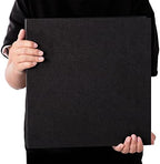 Super Large Photo Album Self Adhesive Scrapbook Album for 4×6 5×7 8×10 10×12 or Bigger Pictures DIY Magnetic Linen Cover Album 80Sheets/160Pages DIY Photo Album(Black) - Image 5