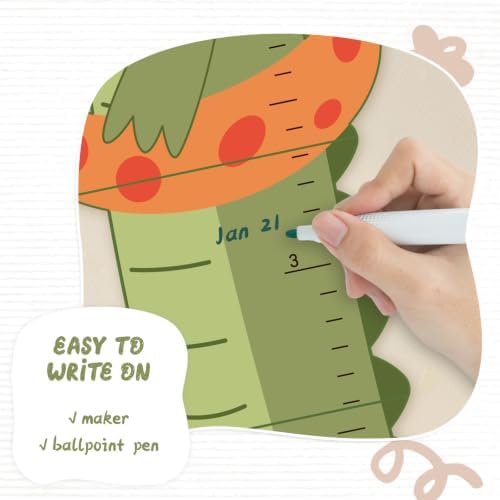 Personalized Name Kids Height Wall Chart - Crocodile Wood Height Chart - Image 6