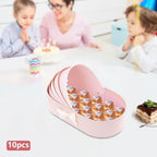 10PCS Baby Basket, Empty Cardboard, Baby Shower Gender Reveal,Pink - Image 6
