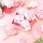 Treela 24 Sets Cloud Tealight Candles Party Favors, Classic, Pink and White - Image 2