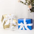 Ribbli White Double Faced Satin Ribbon,1-1/2” x Continuous 25 Yards,Use for Bows Bouquet,Gift Wrapping,Wedding,Floral Arrangement (Pack of 3) - Image 4