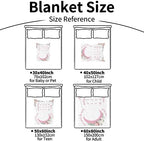 Personalized Baby Milestone Blanket for Boys Girls Baby Month Blanket- First Year Calendar Monthly Growth Chart - Pink Print Halloween Birthday Gifts for Infant Todder(FixedSize) - Image 7