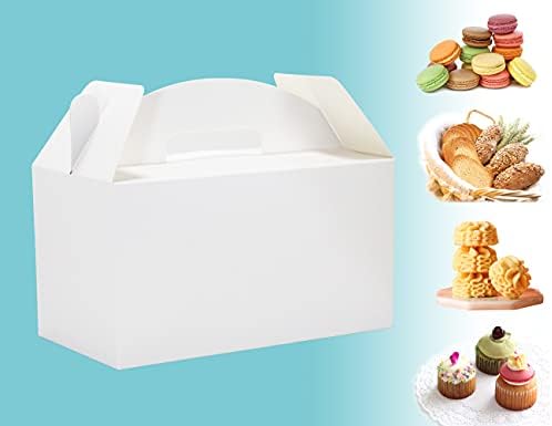HUAPRINT Treat Gift Boxes, 30 Pack, White, 9.45x5x5 IN - Image 4