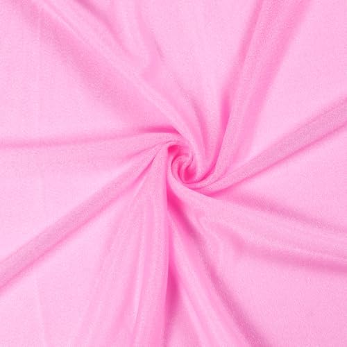 Pack of 40 Yard Chiffon Drapery Fabric, 60" Wide, Multiuse - Bubblegum Pink - Image 3