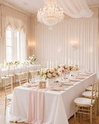 Nervure 175Pcs Pink Plastic Plates, Disposable Party Plates for 25 Guests - Image 4