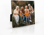 Buy4Wall Personalized Desktop Photo Panel Print with Easel - Custom Picture Gifts for Daughter Son Baby Shower - Square Shape Tabletop Picture Frame Customized Photo Print - 6x6 inches by Buy4Wall