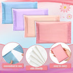 PerKoop 100 Pack Pocket Tissues Travel Slim Packs Small Facial Tissues Wallet Size Toilet Paper for Travel Guest Wedding Supplies, 4 Styles (Morandi Style) - Image 3