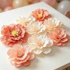 24 Pcs Tissue Paper Flowers Decorations for Wall,8" 10" 12" Crepe Paper Flowers for Floral Party Wedding Baby Bridal Shower Birthday Wall Decor (24, Assorted Color) - Image 6
