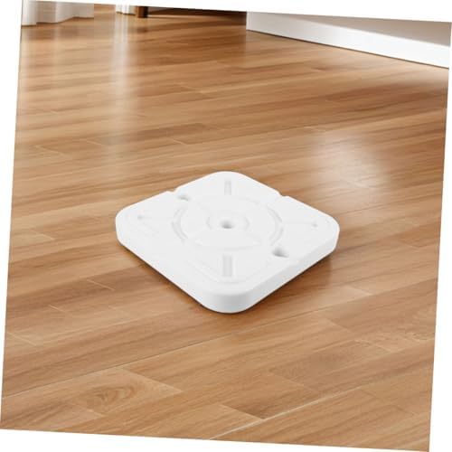 6 Piece White Plastic Balloon Stand Bases for Party Decorations - Image 5