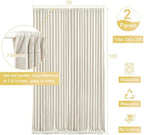 10ft x 10ft Beige Backdrop Curtain for Baby Shower Wrinkle Free Backdrop Drapes Panels for Parties Wedding Bridal Shower Birthday Photo Photography Polyester Fabric Background Decoration - Image 5