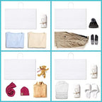 GSSUSA White Paper Bags with Handles, Large Gift Bags 16x6x12, 100 Pack - Image 5