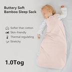 BubblePanda Rayon Made from Bamboo Sleep Sack 18-24 Months 1.0 Tog Toddler - Image 2