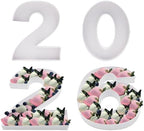 12.2inch Fillable Cardboard Number Serving Tray Cut Out Charcuterie Sweet Food Decorative Paper Mache Box (2026) - Image 2