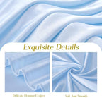Baby Blue Large Bows for Backdrop Giant Bows Birthday Party Decorations Large Giant Bow Decor for Wedding Baby Shower Birthday Photo Booth Arch Wall Decor 47"x24" - Image 7