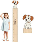 Custom Name Wood Height Chart for Kids Wall Measurement by Woodemon