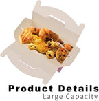 White Gable Boxes with Handles, 9.45"x5"x5", 30 Pack - Image 6