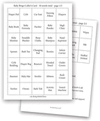 InvitationHouse 60 Prefilled Baby Shower Bingo Cards (Eucalyptus Foliage) - Image 2
