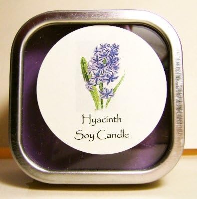 Baby Shower Soy Candle Favors - 10 2oz Softly Scented Soy Candles in Window Top Tins (Floral) - Image 3