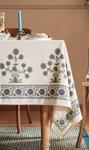 patdrea Vintage French Printed Tablecloth,Square,55"x55" - Image 4