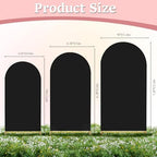 Arch Covers Set of 3(7.2FT+6.6FT+6FT), Arch Backdrop Stand Cover - Image 2
