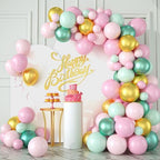 SuuWoee Wedding Arch Backdrop Stand Set of 2 With White Cover (7.2FT+6FT) - Image 6